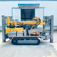 Machine de forage simple avec cadre léger et manivelle pour l'approvisionnement en eau des jardins familiaux