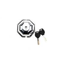 YH2199 Serrure de porte de garage ronde à manille en acier caché