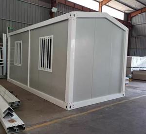 Casa Prefabricada de 3 Dormitorios con Dormitorio Principal, Casa Prefabricada para Lado de Colina, Casa Prefabricada de Vidrio Hecha en China - Product Image 1