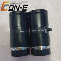 Objectif HIKROBOT MVL-HF3524M-10MP 35mm F2.4 achromatique en aluminium à mise au point fixe avec faible distorsion pour vision industrielle AOI