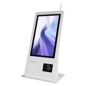 15.6" Self Service Payment Kiosk Terminal Cash Register <b>Printer</b> <b>Scanner</b> POS System NFC Win-dows OS Capacitive Touch Screen - Product Image 4