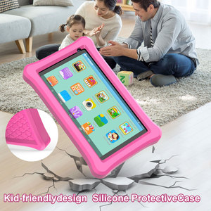 Hot bán 7-inch trẻ em <span class=keywords><strong>Tablet</strong></span> <span class=keywords><strong>PC</strong></span> 4GB RAM Android 12 giáo dục phần mềm <span class=keywords><strong>Quad</strong></span> <span class=keywords><strong>Core</strong></span> Rockchip Bộ vi xử lý điện dung học tập - Product Image 2