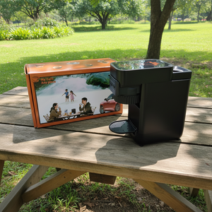 Machine à café portable 4-en-1 pour camping en plein air, compatible avec les capsules grandes tailles et le café moulu, vente en gros à prix réduit - Product Image 1