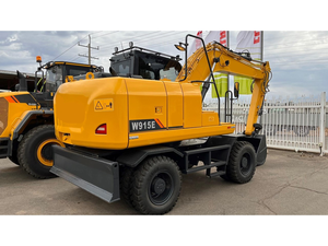 Pelle sur pneus haute performance W915E de 15 tonnes, mobilité supérieure sur routes pavées sans endommager les chaussées - Product Image 3