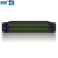 Égaliseur graphique numérique professionnel EQ-312, double égaliseur stéréo 31 bandes avec affichage spectrale LED, réduction du bruit, processeur audio