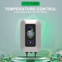Chargeurs de voitures électriques 7,2 kW 32 ampères, borne de recharge murale EVSE niveau 2 7 kW, IEC 62196-2 SAE J1772, station de recharge pour véhicules électriques