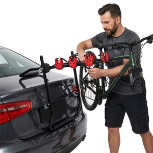 حامل دراجات خلفي عالمي من الفولاذ للسيارات يتسع لثلاث دراجات - Product Image 3