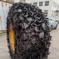 Chaînes de protection des pneus pour machines minières