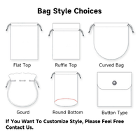Sacs de protection en coton personnalisés en gros pour sacs à main, sacs à bijoux de luxe avec cordon de serrage et logo
