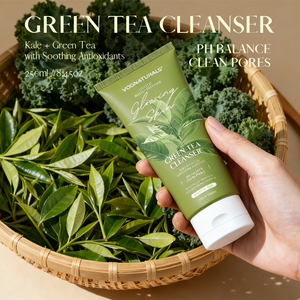 Private Label Herbal <strong>Green</strong> Tea Gel Facial Cleanser with Deep Cleansing <strong>and</strong> Pore <strong>Cleaning</strong> - Product Image 1