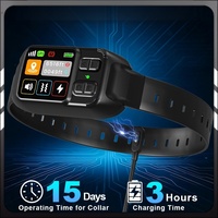 Traceur GPS 4G intelligent en temps réel pour chiens, étanche, portée illimitée, pour l'entraînement canin et les fournitures pour animaux de compagnie - Vente en gros