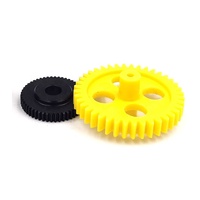 Équipement de couronne d'engrenage, en plastique, en Nylon, personnalisé, p66 POM, engrenage en plastique pour jouets, 50 pièces