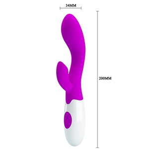Consolador de silicona para punto <span class=keywords><strong>G</strong></span> para mujer, juguete sexual impermeable, masajeador de clítoris y Vagina, venta al por mayor - Product Image 3
