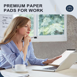 Blocchi <span class=keywords><strong>Note</strong></span> Bianchi Formato Lettera <span class=keywords><strong>8</strong></span> X 5 a Righe Larghe, 30 Fogli per Blocco, con Rilegatura Termica, Formato A4 - Product Image 6