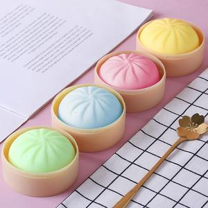 Toysrunner ของเล่นน่ารัก Baozi squishy ของเล่นน่ารักลูกบอลคลายเครียดประสาทสัมผัสของเล่นพกพาโต๊ะสงบผ่อนคลายเครื่องมือโฟกัส5 7 - Product Image 3