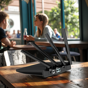 Routeur Wi-Fi <span class=keywords><strong>4G</strong></span> abordable avec boîtier d'antenne pliable Système ESIM Nano <span class=keywords><strong>SIM</strong></span> Watchdog - Product Image 1