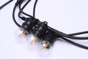 10M 10holders IP65 Outdoor Backyard Party Festoon <strong>Lights</strong> PVC Cable E27 <strong>String</strong> <strong>Lights</strong> - Product Image 3