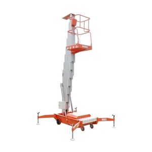 6-20m נייד אנכי הידראולי סולם תורן חשמלי איש אלומיניום סגסוגת מעלית פלטפורמת אווירי טלסקופי תורן מעלית - Product Image 3