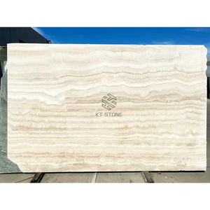 Panneau <span class=keywords><strong>de</strong></span> <span class=keywords><strong>travertin</strong></span> naturel résistant à l'humidité KT STONE, type plat, pour balcon, <span class=keywords><strong>terrasse</strong></span>, pavage intérieur/extérieur, marbre - Product Image 4