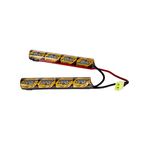 9,6 V 1600mAh mariposa Nunchuck Stick Mini Paquete de batería para pistolas Airsoft ICS CA TM SRC JG <span class=keywords><strong>G36</strong></span> G y M733, etc. - Product Image 2