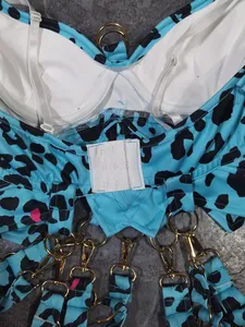 Combinaison <span class=keywords><strong>de</strong></span> <span class=keywords><strong>danse</strong></span> Gogo bleue sexy, robes <span class=keywords><strong>de</strong></span> ballet pour femmes, rave DJ DS, performance sur scène, 100% polyester, détection d'aiguille TWCS, en stock - Product Image 5
