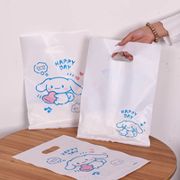 Sacs personnalisés en gros avec logo, sacs de shopping en plastique imperméables en tissu, sacs de shopping en plastique découpés avec poignée
