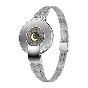Bracelets de <span class=keywords><strong>couple</strong></span> Soleil et Lune, montre connectée tendance pour femmes et hommes, rapport santé IA, moniteur de fréquence cardiaque, de fréquence respiratoire (VFR), de tension artérielle et de sommeil - Product Image 4