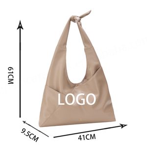 Bolso Tote de Cuero PU Grande de Alta Calidad para Mujer, a la Moda, con Cierre de Cremallera, Forro de Poliéster, para Todas las Temporadas 2024 - Product Image 2