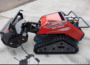 Máquina Multifuncional Integrada: Trituradora de Césped, Zanjadora, Replastadora, Cultivadora y Rotocultivadora con Control Remoto sobre Orugas - Product Image 3