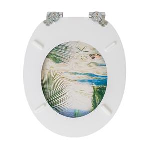 Contenedor de asiento de inodoro vacío, asiento de inodoro de árboles de coco oceánicos más lento con asiento de inodoro <span class=keywords><strong>Bidget</strong></span> para construcción - Product Image 4