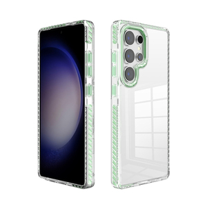 Pour <span class=keywords><strong>Samsung</strong></span> S25 étui de téléphone portable antichoc ultra transparent pour Galaxy S24 + S23 FE <span class=keywords><strong>S22</strong></span> Plus <span class=keywords><strong>coque</strong></span> de protection rigide en TPU souple - Product Image 6