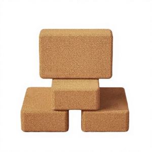 Bloque de Yoga de Corcho Ecológico con Logotipo Personalizado, 100% Natural, de Alta Densidad, Universal - Product Image 2