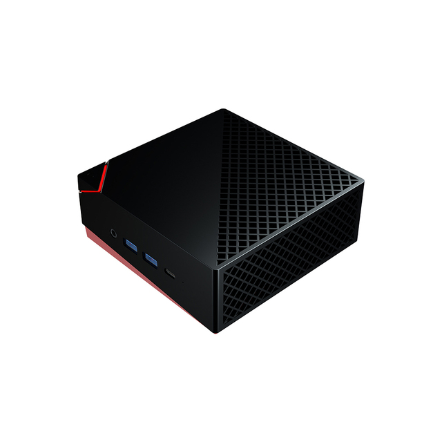 AMD Mini Gaming PC 6C/6T R5 4500U 16GB RAM 512GB SSD Type-C 3x4K WiFi 6 Win 10 Pro Dual Lan Mini Computer With TPM 2.0 Mini PC