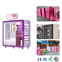 Kiosque automatique de vente de produits pour nail art, synchronisation des données en temps réel, intégration POS, conforme ADA, garantie de 3 ans, écran tactile de 22 pouces, 300-600
