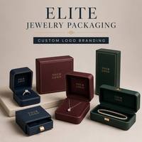Boîte d'emballage pour bijoux personnalisée en papier cartonné blanc pour les marques de bijoux avec des dimensions sur mesure, des illustrations imprimées et des inserts personnalisés