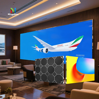 Écran LED vidéo mural intérieur haut de gamme P1.53 HUB 640x480mm avec garantie de 5 ans HDR10+ Adobe RGB 98% IP45