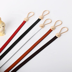 Cinturón de Cadena de Cuero Vacuno Delgado y Sencillo para <span class=keywords><strong>Mujer</strong></span> con Hebilla de Aleación de Nudo Libre para Traje o Vestido Decorativo - Product Image 4