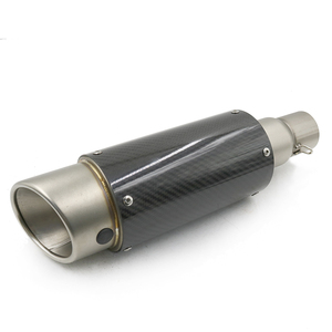 Motocross carrera barril de acero inoxidable fibra de carbono <span class=keywords><strong>DB</strong></span> <span class=keywords><strong>Killer</strong></span> silenciador escape <span class=keywords><strong>SC</strong></span> para Kawasaki 500 Ninja 650 VULCAN S Ninja - Product Image 2