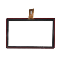 Panel de Pantalla Táctil Capacitiva CTP de 13.3 14 15 15.6 Pulgadas, Pantalla Táctil Proyectada PCAP de 15 Pulgadas con USB ILITEK