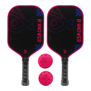 Juego de 2 Palas de Pickleball de Fibra de Vidrio de Envío Rápido, Ligeras con Núcleo de Panal, con 4 Pelotas y Bolsa para Hombres y Mujeres - Product Image 2