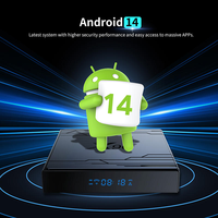 Reproductor Multimedia de TV, Decodificador Android TV Inalámbrico Wifi 8k 4k 1080p 6k 4g 32g 8g Dual Octa Core 1000mbps