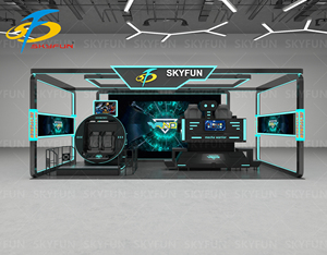 18 mètres carrés MR VR AR aire de jeux intérieure nouveauté 360 Vr simulateur 9d Vr oeuf cinéma Game Center Solution unique - Product Image 2