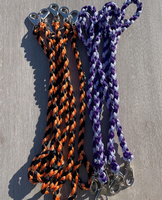 Sangles robustes pour seau de mule, en polyester tressé souple, avec mousqueton, pour accrocher à l'écurie, accessoires d'équitation
