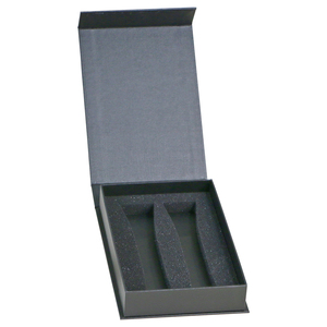 Custom Logo Black Paper Board Book Shaped Magnetic Consumer Electronics Phone Paper Gift Packaging Box Wholesale