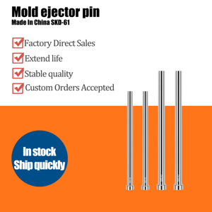 Chốt đẩy thẳng tùy chỉnh, đánh bóng gương hai tầng cho khuôn nhựa ép phun - Product Image 1