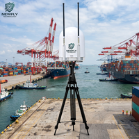 Detector de Drones de 10KM de Alcance DR200-A, Sistema Fijo de Defensa UAV de Banda Completa 70MHz-6GHz para Monitoreo del Espacio Aéreo de Aeropuertos