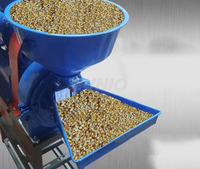 Vente chaude Portable Maison Petit Mini Combiner Moulin À Riz Maïs Blé Miller Éplucheur Épluchage Riz Fraiseuse Chine Prix
