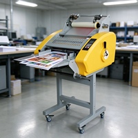Machine à plastifier automatique SG-3866 de la célèbre marque SIGO, largeur 360 mm, alimentation et découpe automatiques