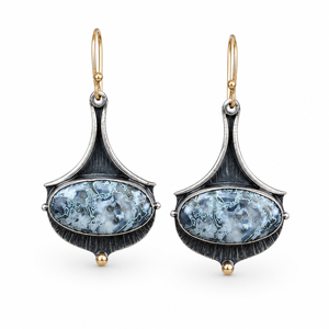 Orecchini a Goccia Colorati per Donne, Stile Vintage, Accessori per Orecchie da Indossare Quotidianamente - Product Image 1