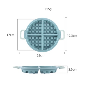 Moule à gaufres <span class=keywords><strong>en</strong></span> <span class=keywords><strong>silicone</strong></span> antiadhésif sans BPA, personnalisable <span class=keywords><strong>en</strong></span> gros - Product Image 5